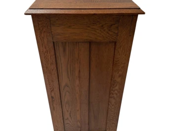 Art Nouveau Filing Cabinet with Tambour Shutter Door, 1900s